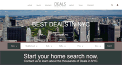 Desktop Screenshot of dealsrealtynyc.com